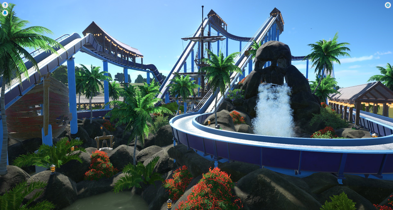 Illustration for article titled The Best Planet Coaster Creations